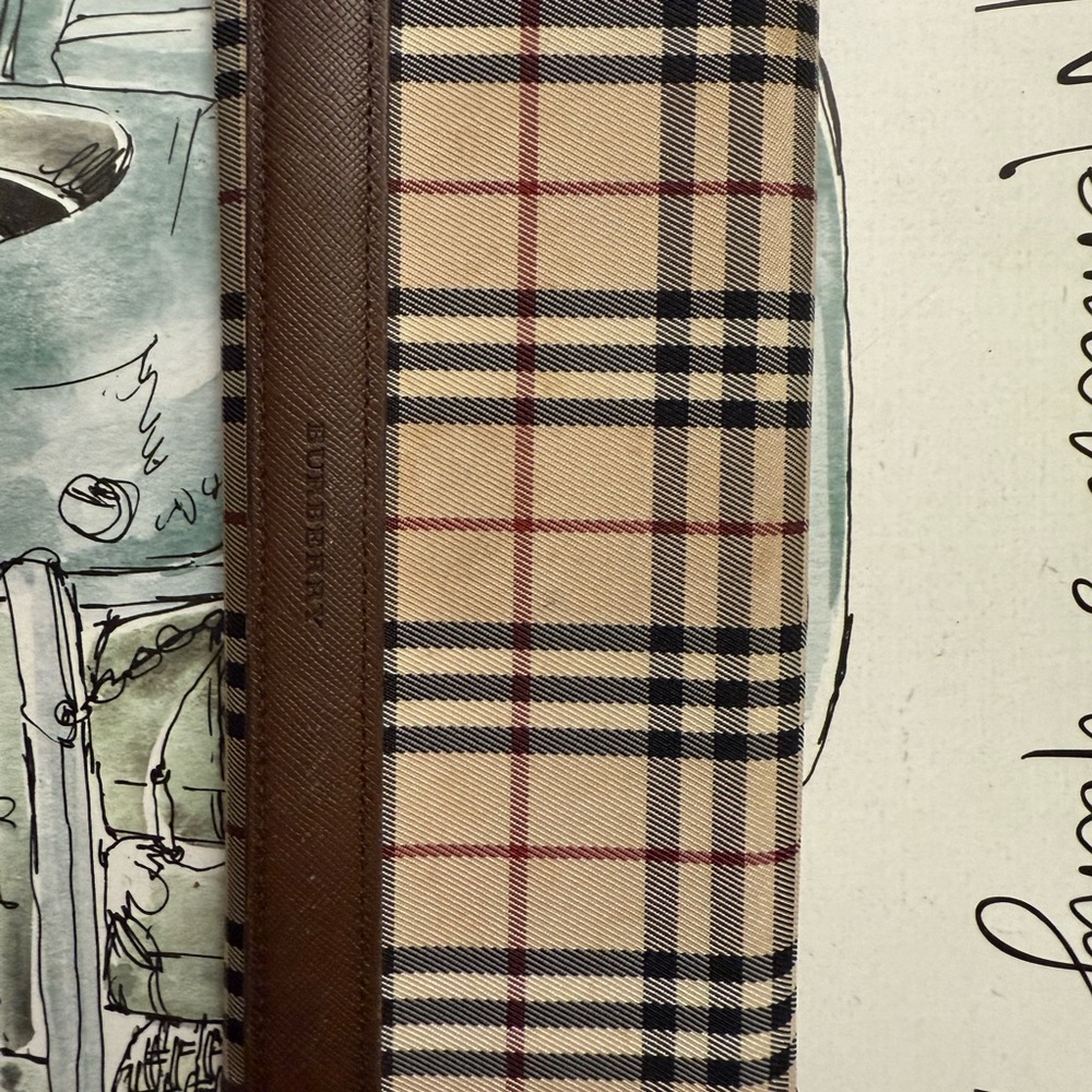 Burberry Checkered Wallet